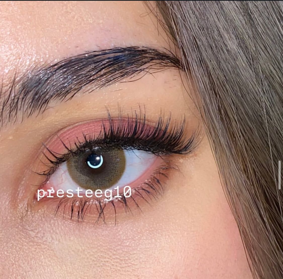 meem lenses\Burned cinamon عدسه