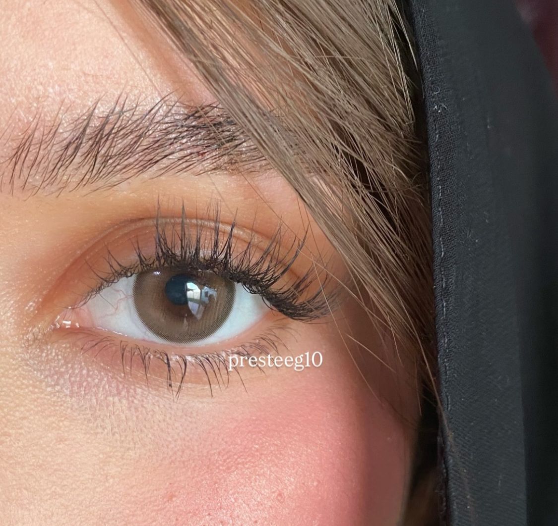 meem lenses عدسة مود براون