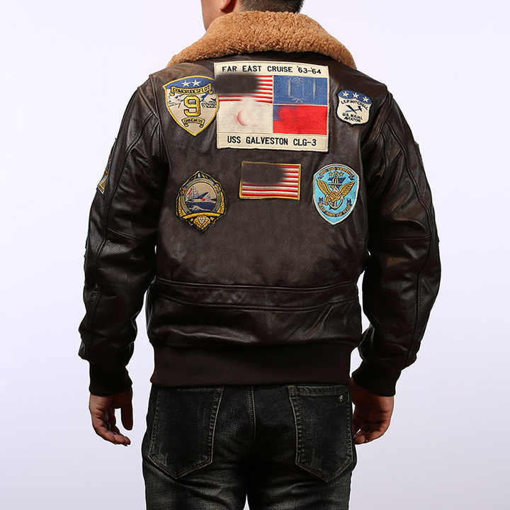 Women's genuine leather jacket