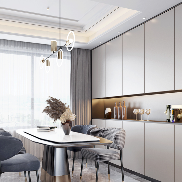 Wine Cabinet Suitable for Living Roomبيع المصنع مباشرة تصميم عرض غرفة المعيشة