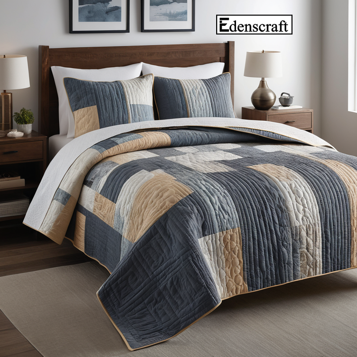 مجموعة لحاف مفروشات فاخرة لحاف قطني ناعم . Luxury Bedding Duvet Set Soft Cotton Comforter Warm