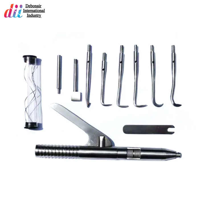مزيل التاج اليدوي مع صندوق مع 3 ملحقات عالية . Manual Crown Remover with Box with 3 High Quality