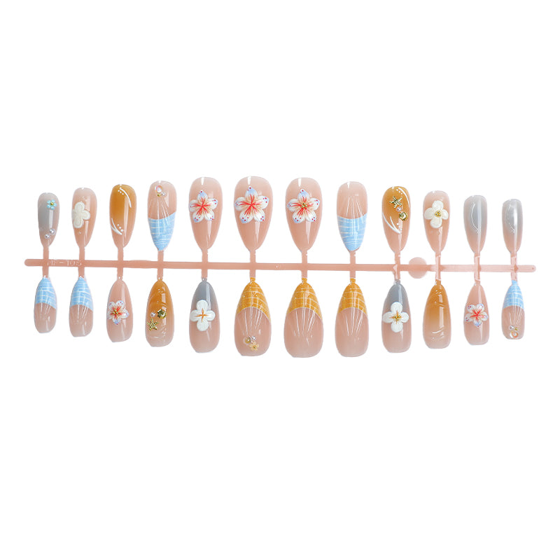 أظافر يد اكريلك ثلاثي الأبعاد