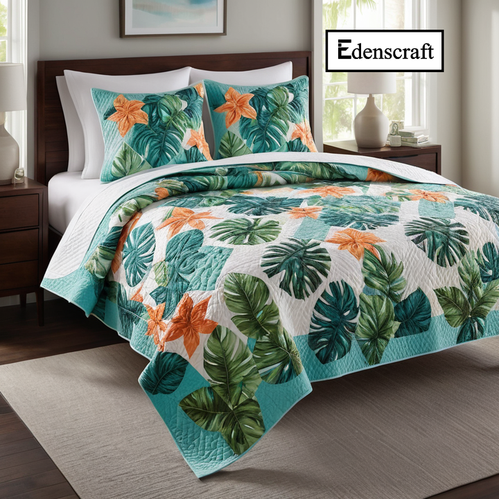 مجموعة لحاف مفروشات فاخرة لحاف قطني ناعم . Luxury Bedding Duvet Set Soft Cotton Comforter Warm