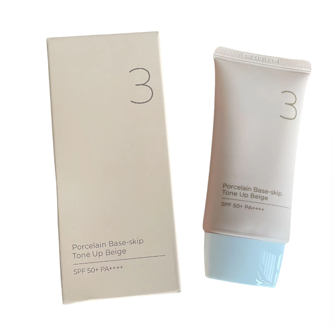 Korean Numbuz NO. 3 Ceramic Foundation Beauty 50 Natural Nude Makeup Cream Brightening SPF 50+ Personal Care Productكوري لـ Numbuz NO. 3 كريم أساس من السيراميك للتجميل 50 كريم مكياج طبيعي عارية تفتيح SPF 50 + منتج عناية شخصية