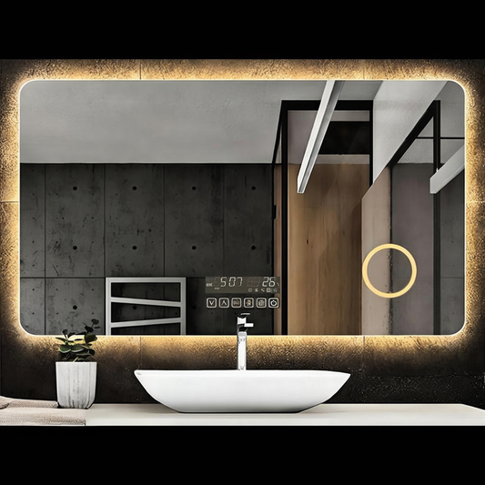 High Quality Home Decor Anti-fog Smart Touch LED Mirror