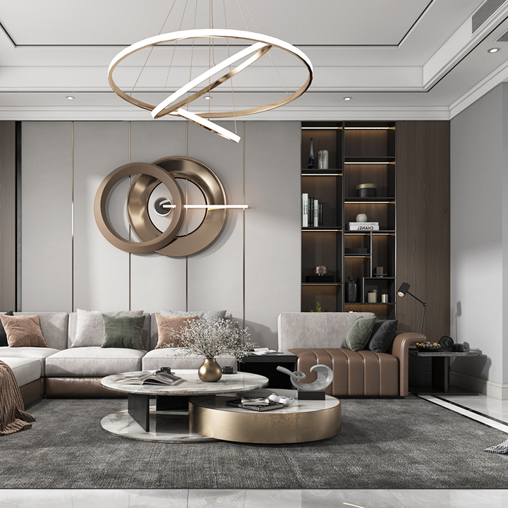 Wine Cabinet Suitable for Living Roomبيع المصنع مباشرة تصميم عرض غرفة المعيشة