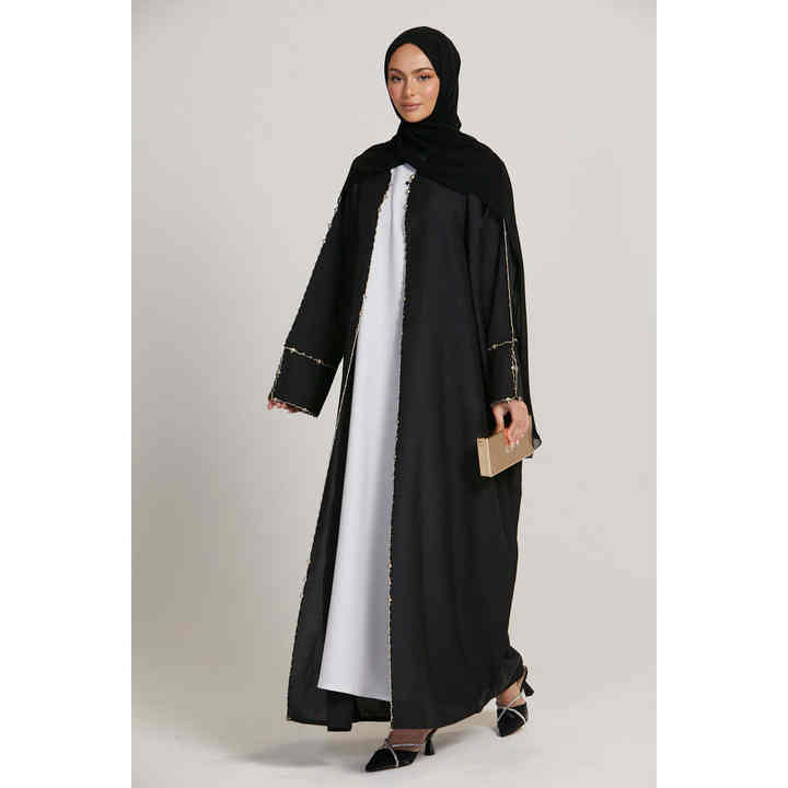Premium Black -عباية سوداء