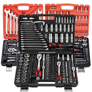 "من من من مجموعة أدوات مفتاح الربط مع صندوق أدوات إصلاح السيارة "From from from the wrench tool set with car repair tool box