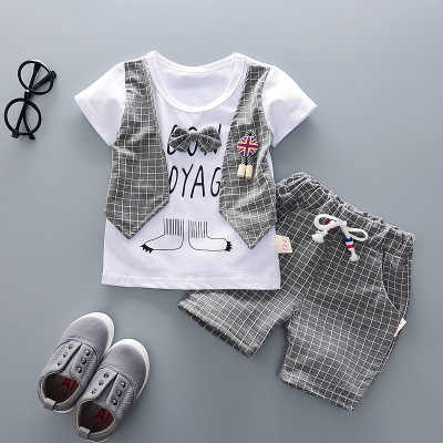 Baby Boys Clothes 3 Pieces. Fashion Style Gentlemen Baby