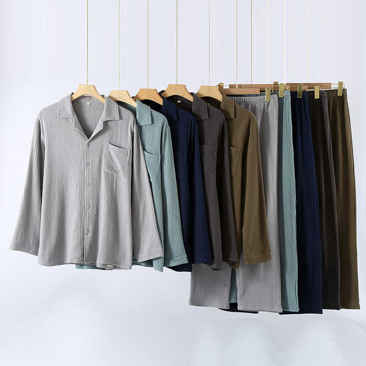 ملابس نوم عصرية للرجال-قطن ، مريحة للمنزل Men's Fashionable Sleepwear - Cotton, Comfortable Homewear