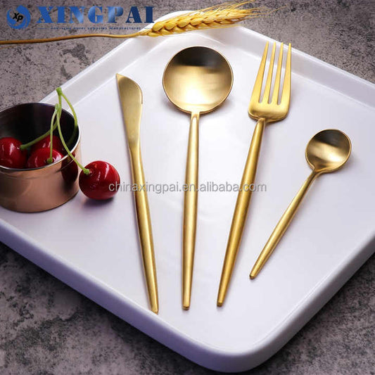 مجموعة أدوات مائدة من الفولاذ المقاوم للصدأ- Stainless steel cutlery set
