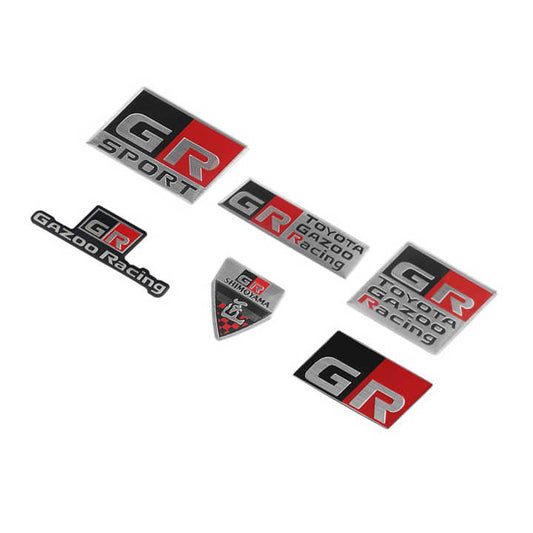 GR Car Steering Wheel Decoration Sticker Decal . GR Car Steering Wheel Decoration Sticker Decal