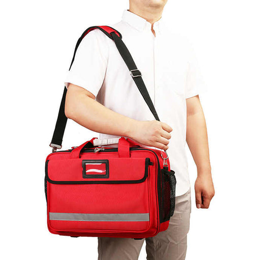 لوازم طبية للسفر مستحضرات التجميل منظم . Travel Medical Supplies Cosmetics First Aid Organizer