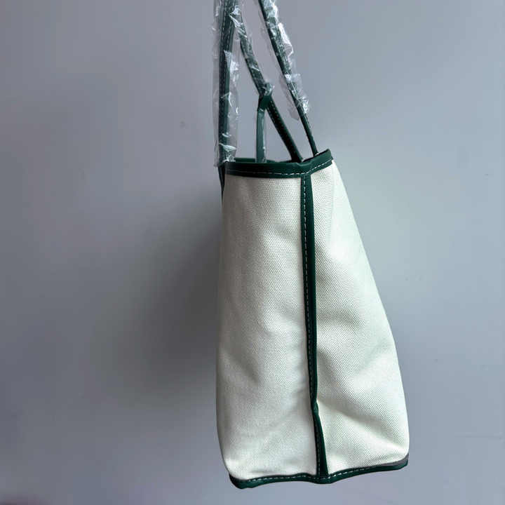 Large Vintage Fashion Design Shopping Bag with Strap