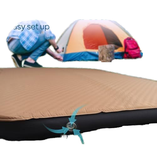 Portable Self-Inflating Pad Camping Mat Thick Solid Foam Outdoor Roll