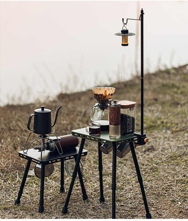 Portable Double Backpack, Tactical Table Stool