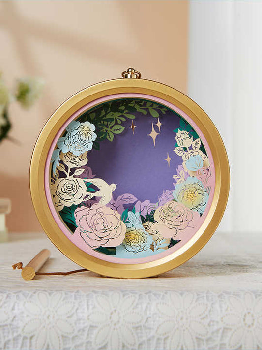 فاخره فانوس زهور الورد