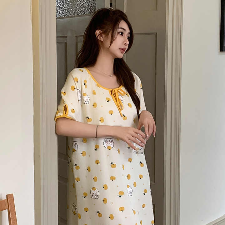 Cute Home Dress -فستان نوم منزلي