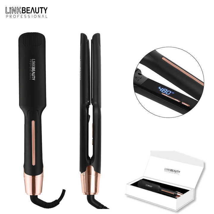 Ceramic Keratin Treatment Hair Straightener مكواة فرد الشعر الكهربائية المخصصة من المصنع للاستخدام المنزلي