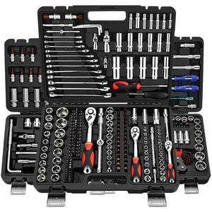 "من من من مجموعة أدوات مفتاح الربط مع صندوق أدوات إصلاح السيارة "From from from the wrench tool set with car repair tool box