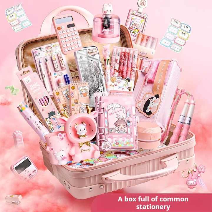 مجموعة هدايا القرطاسية المدرسية-School Stationery Gift Set