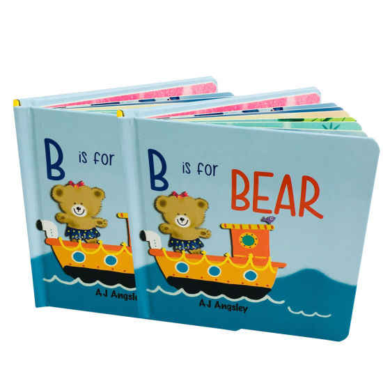 Hand-printed dry erase book, educational activity, children's stories, educational books