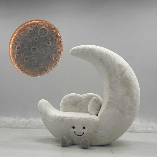 أريكة كسول على شكل قمر