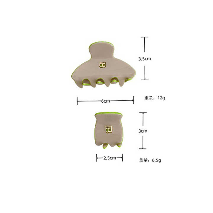 Korean Style Good Selling Gold Letter-مشبك شعر