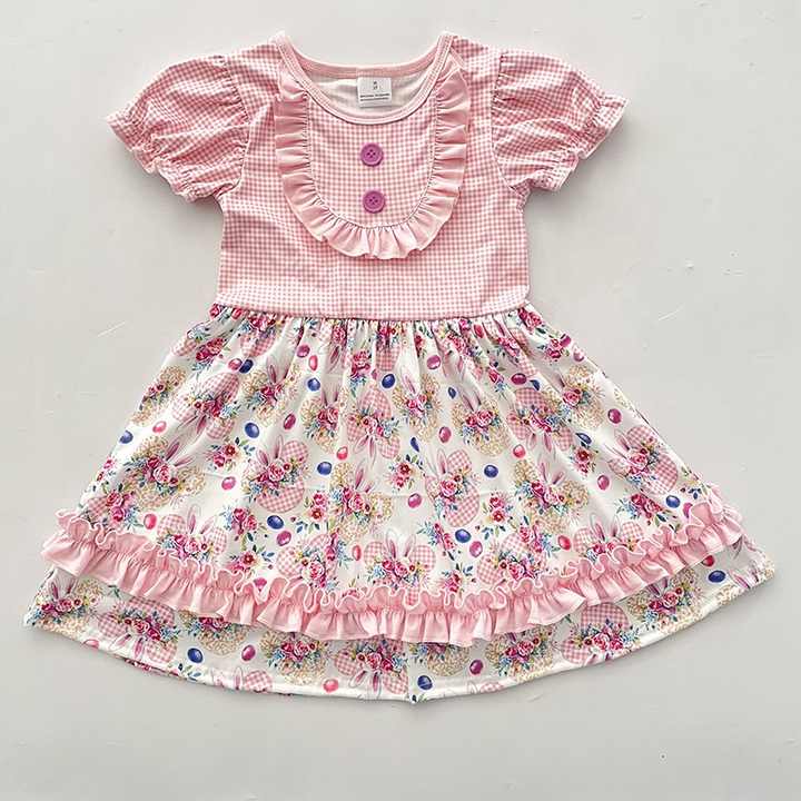 RTS Spring Summer Baby Girls Dress-فستان بناتي ربيعي