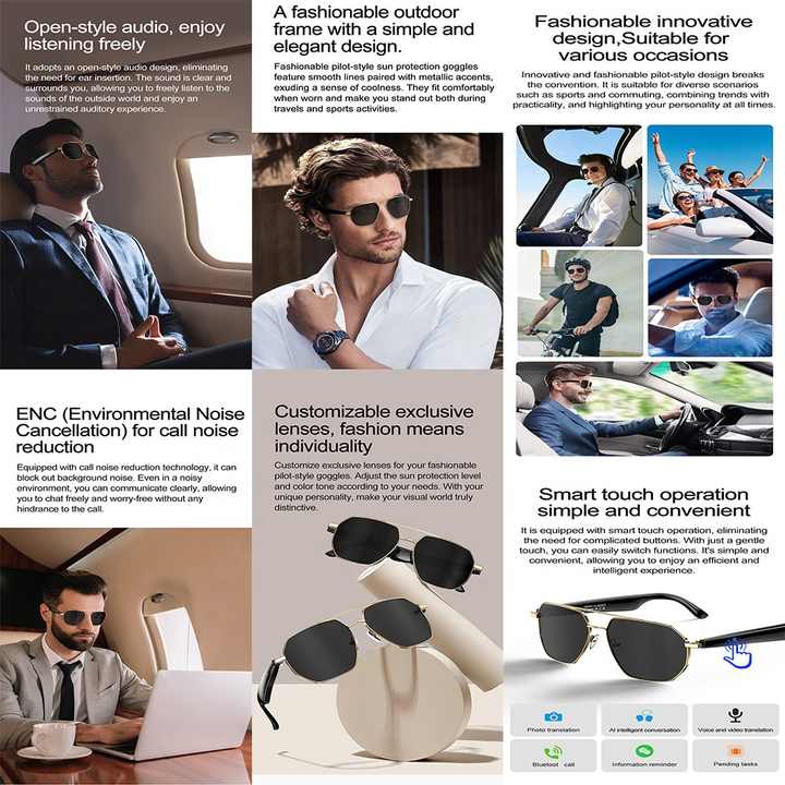 W100 نظارات ذكية