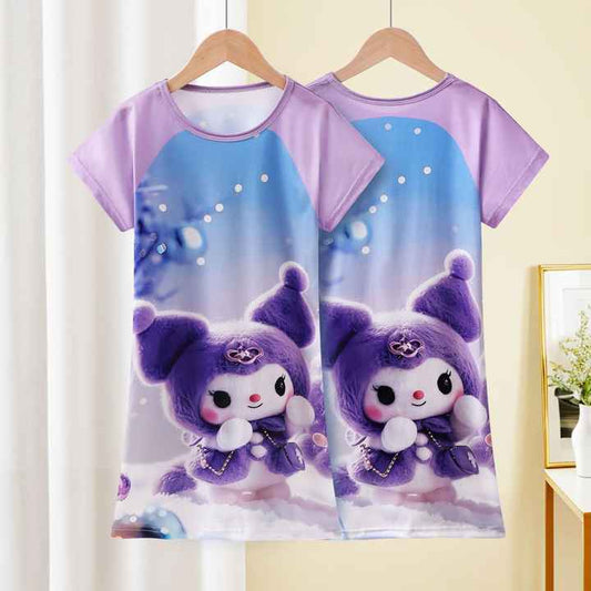 بيجامة للفتيات فستان أميرة جميل للأطفال بالجملة-تنورة للفتيات بحمالة رباط Girls Pajamas Beautiful Princess Dress Kids Wholesale-Girls Skirt with Strap