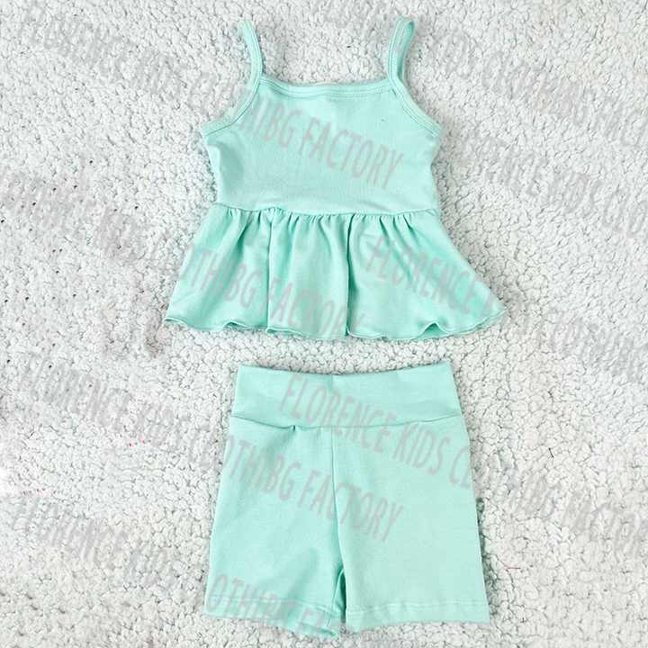 مجموعة ملابس الفتيات الصغيرات الصغيرات غير الرسمية من سن 4 إلى 12 سنة Little Girls Casual Clothing Set Ages 4-12
