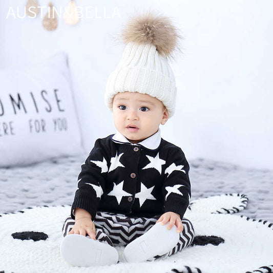 تيشيرت اولاد قميص محبوك من القطن العضوي