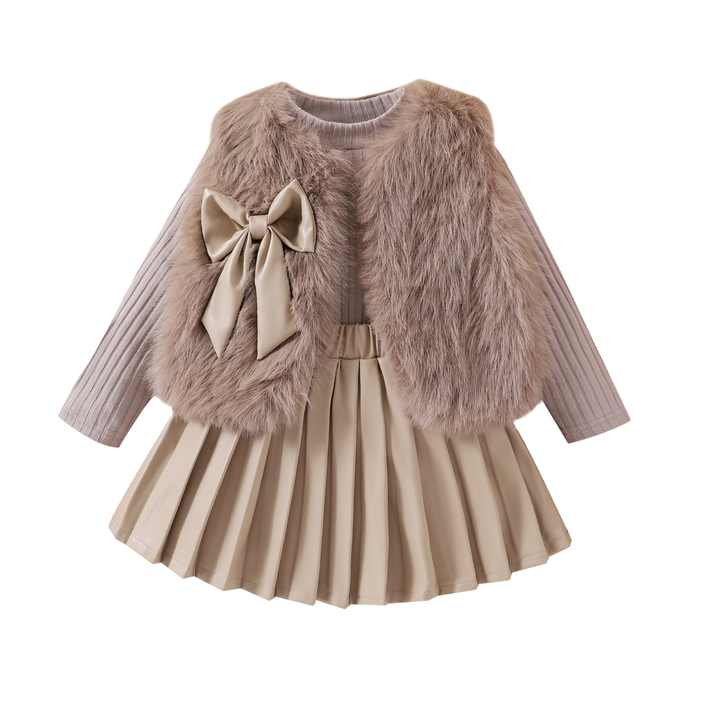 Children's Clothing Sets Furry-مجموعة ملابس للأطفال