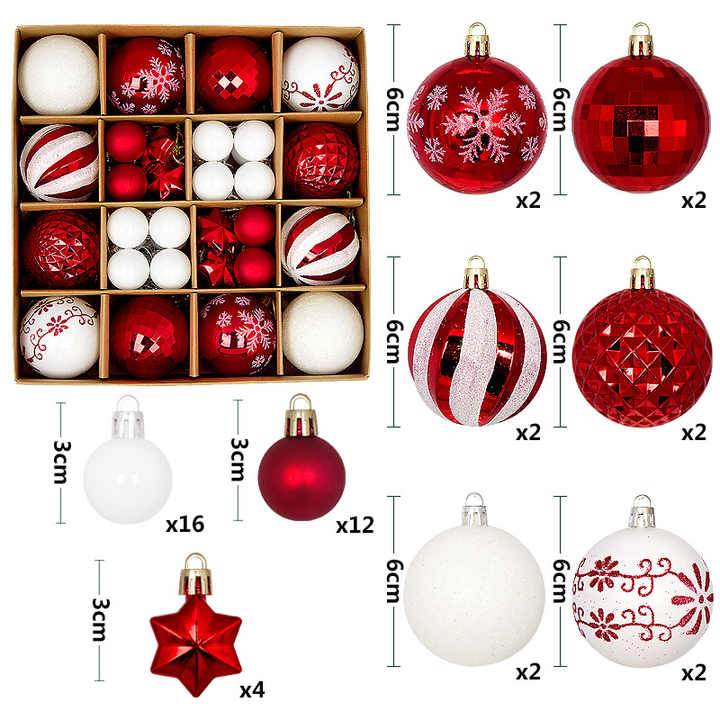 A piece of Christmas tree ornament
