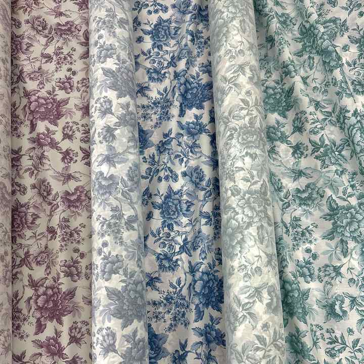 Botanical Flowers Printed Fabric Floral for قماش لندن ليبرتي تانا لاون عالي الجودة من القطن العضوي 100%