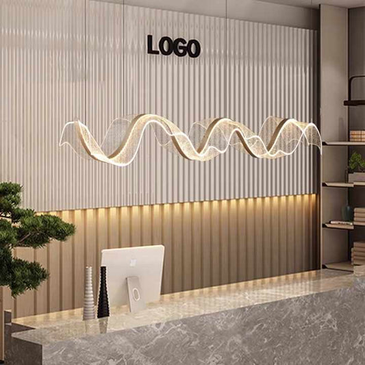 شكل اللافتات ديكور مصباح