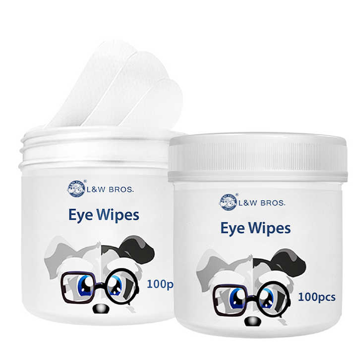  Factories 100pcs Wipes Wet Pet Eye Dog-مناديل مبللة لإزالة