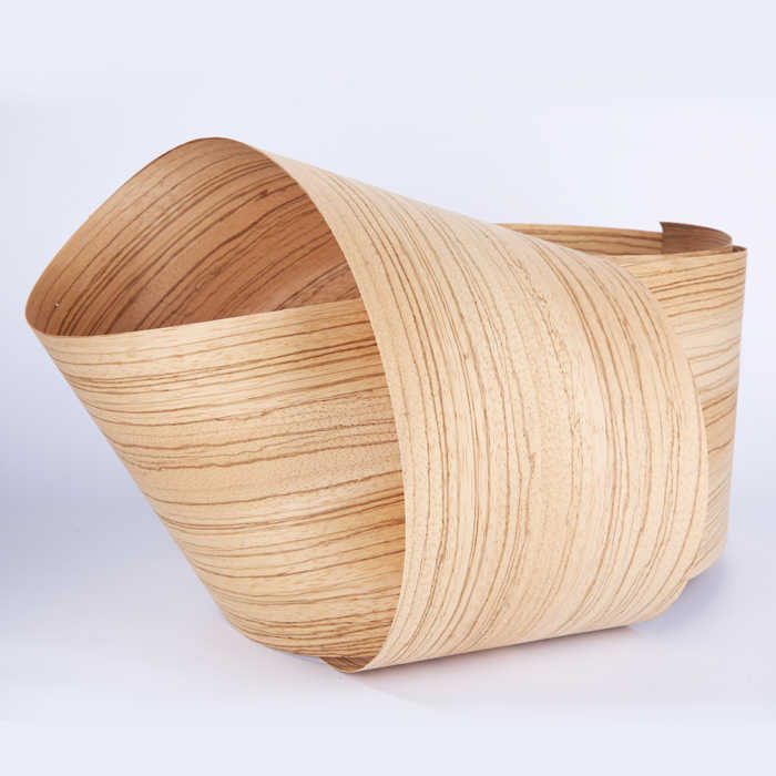 Zebrano wood veneer
