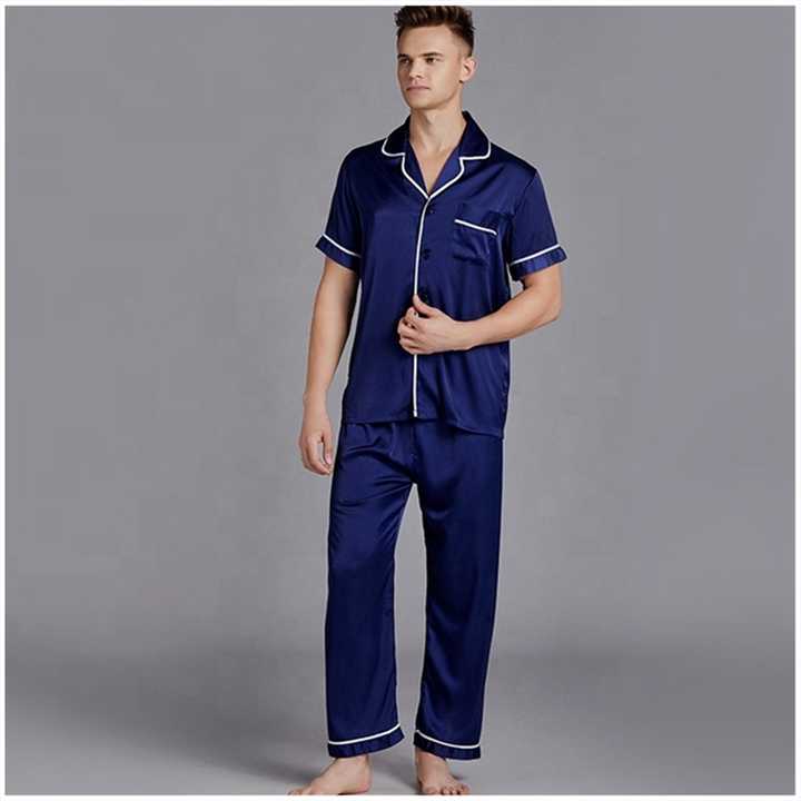 Slim short-sleeved home sleepwear