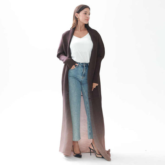 عباية ملونة معطف