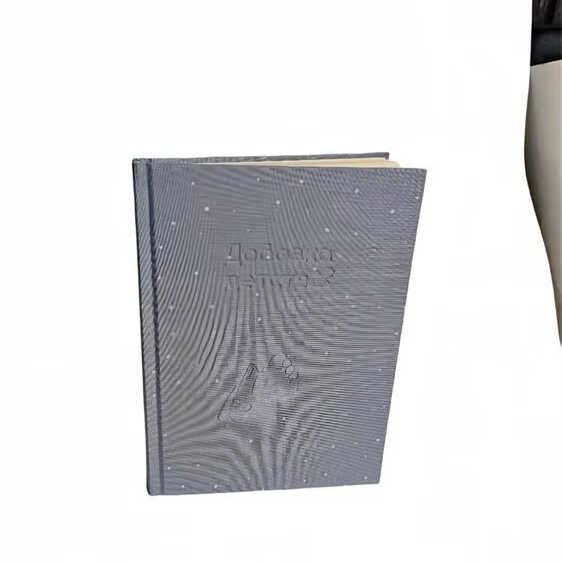 مخصص كتان نشر خاص غلاف مقوى مخطط مجلة يوميات