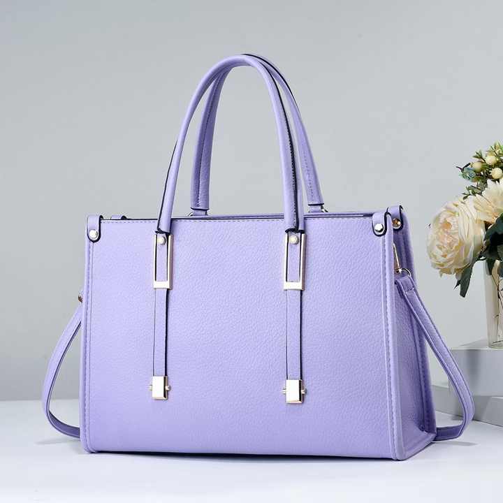 Elegant women's faux leather bag