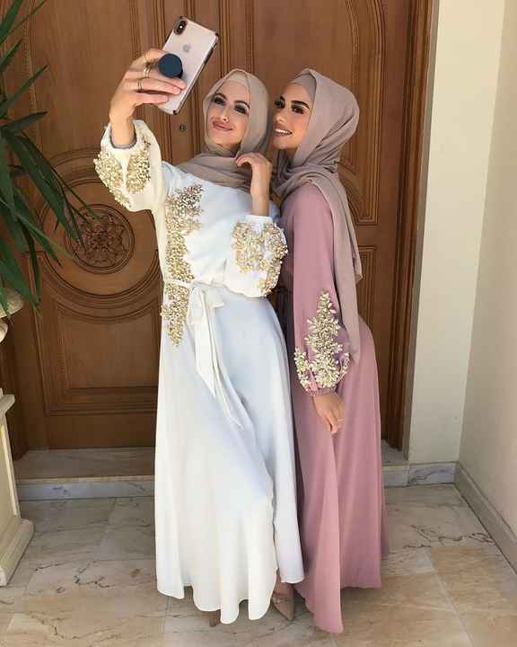 Dubai Abaya Muslim Women Dress Long-فستان نسائي مسلم