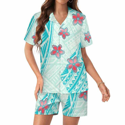 Hot Sale Fall New Hibiscus Flowers- Floral Pajamas