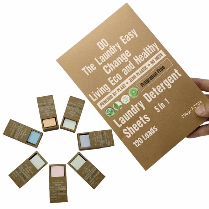Detergent Sheets Eco Friendly Laundry-مناديل تنظيف صديقة