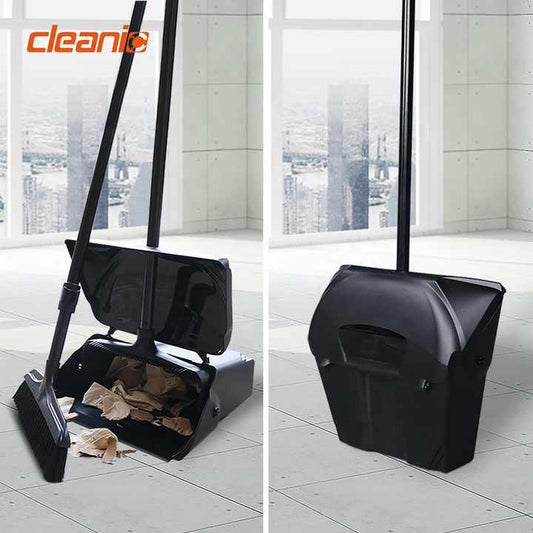 Sustainable Outdoor Windproof Broom and Dustpan Set