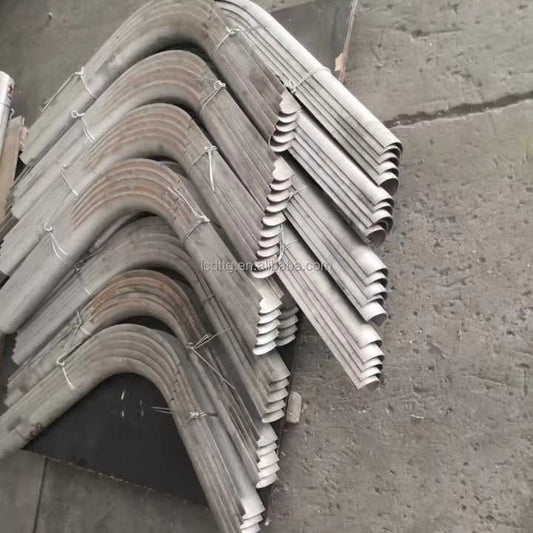 Stainless steel pipes, pipe shields
