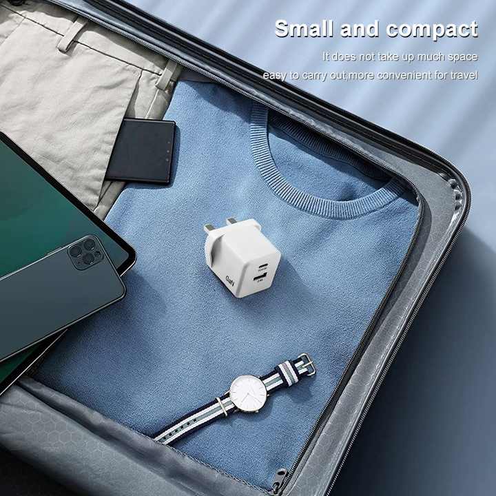 Original Dual Port Fast Charger . شاحن أصلي مزدوج المخارج سريع